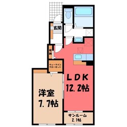 ムースの物件間取画像